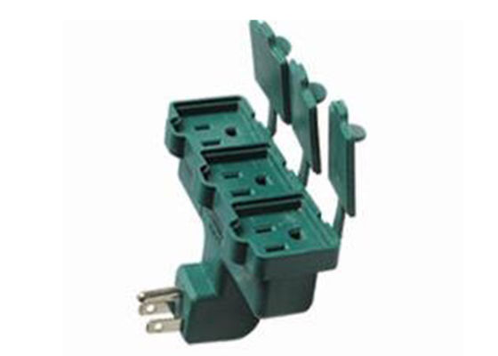 Three Core Three Hole Clamshell Changeover 3 Prong Power Plug